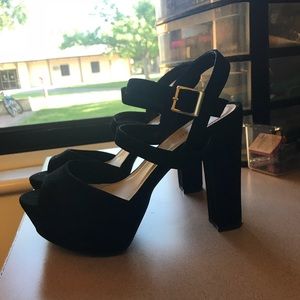 Black heels